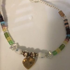 Beaded locket